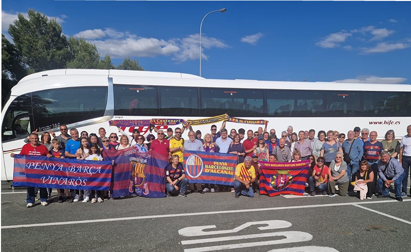 Alquiler de autobuses para asociaciones, peñas y colectivos