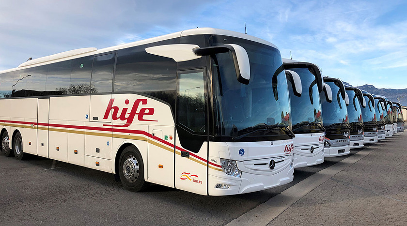 Alquiler de autobuses para bodas y eventos